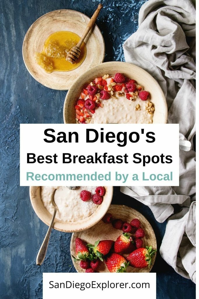 Discover the top must-try spots for breakfast in San Diego. There is no need to skip out on the most important meal of the day. #sandiegotrip #sandiegotravel #sandiegoitinerary #traveltips #travel #californiatrip #californiatravel #socallifestyle #socaltravel #sandiego #sandiegocalifornia #california #southerncalifornia #breakfast