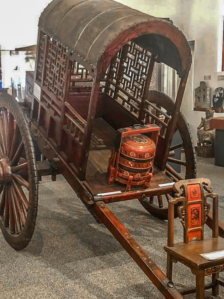 Exhibits at the San Diego Chinese Historical Museum