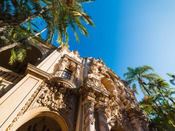 Weekend in San Diego - Casa del Prado in Balboa park, San Diego. California, USA