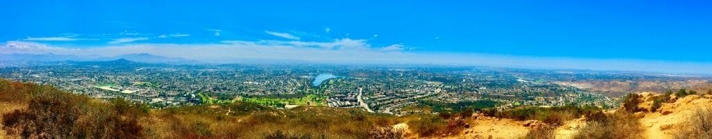 Panoramic View from Colwes Mountain Mission Trails Nature Park