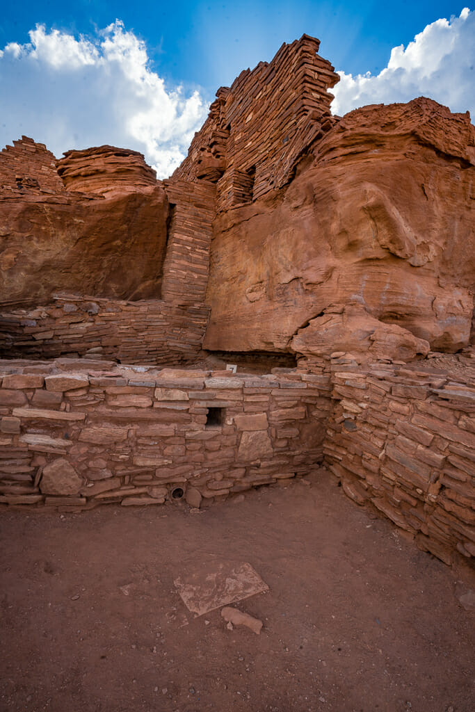The Wupatki National Monument near Flagstaff, Arizona is one of the most picturesque places I have been to in Arizona. The rusty orange stone against the deep indigo Arizona desert sky will make for some Instagram-worthy photos.
