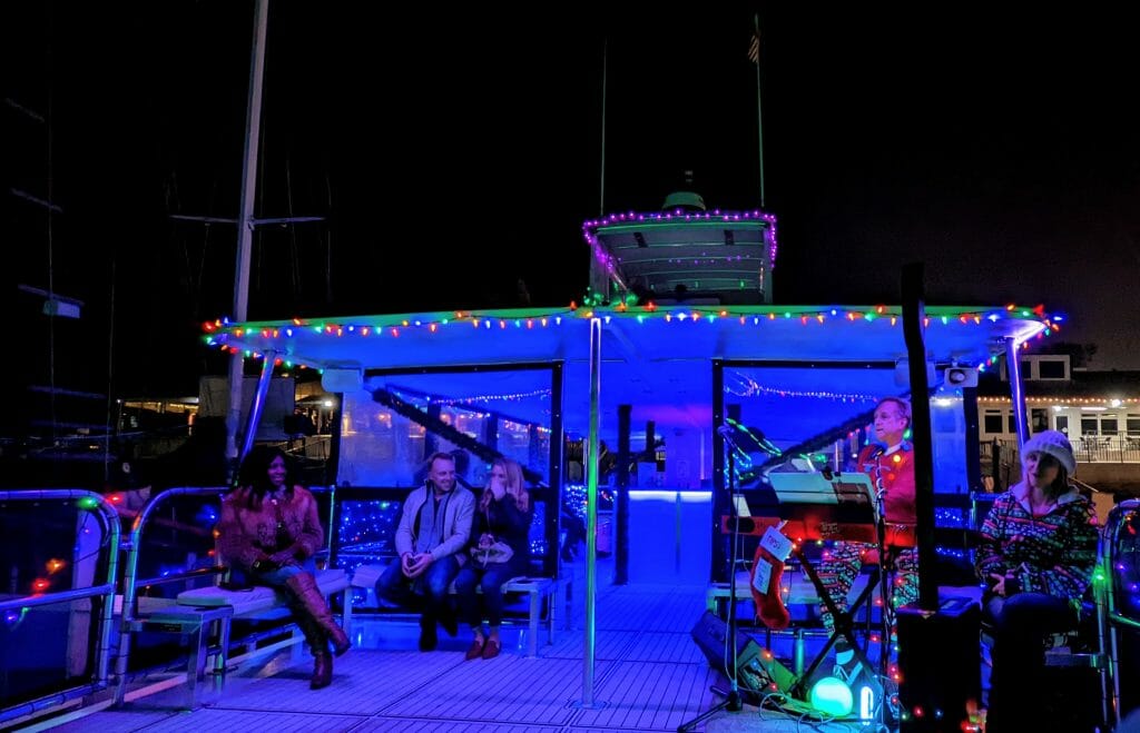 Harbor Christmas Lights Cruise Dana Point