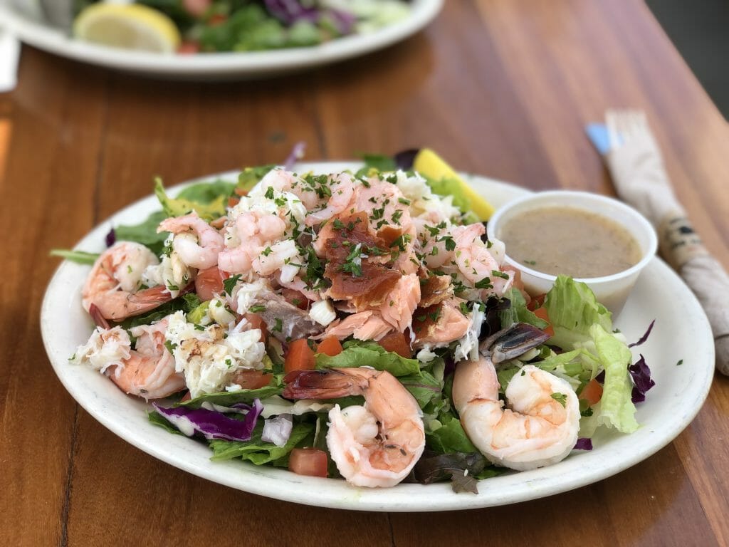 Seafood Salad at El Pescador La Jolla