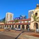Hispanic looking train station in San Diego - Santa Fe Depot