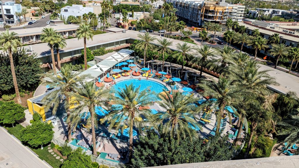 Valley Ho Pool from Roof