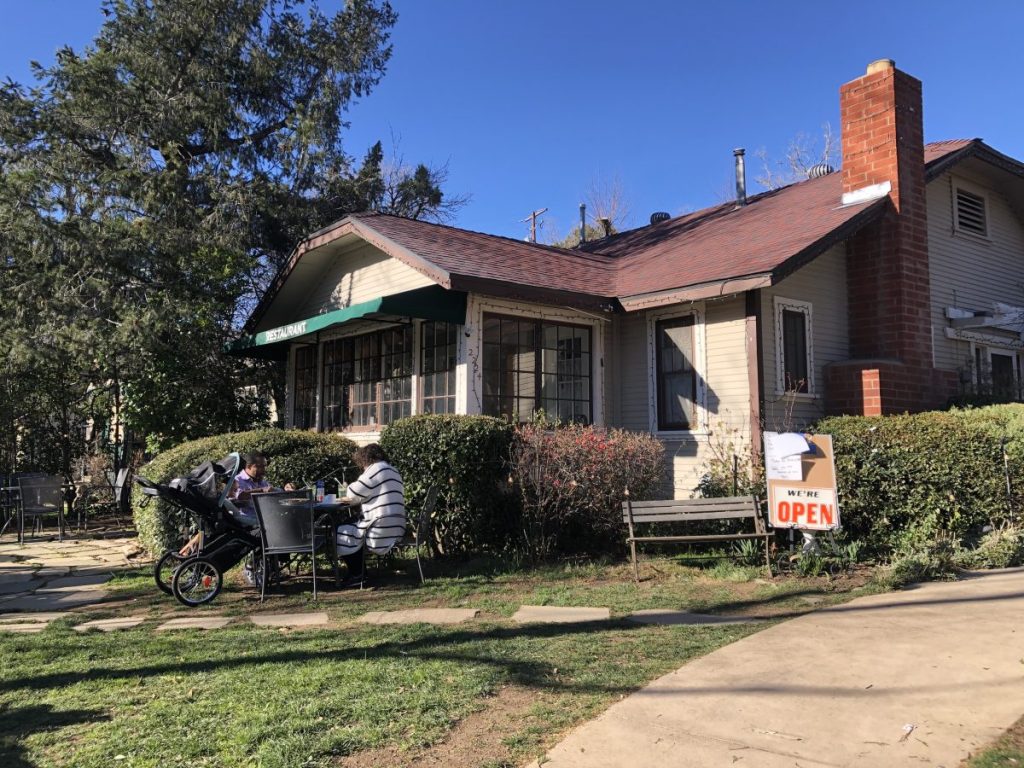 Outside view of Julian Grille
