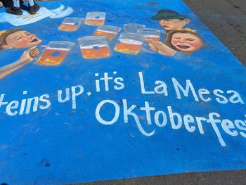Street art at La Mesa Oktoberfest