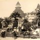 Historic Photo of the Hotel Del in Black and white/sepia