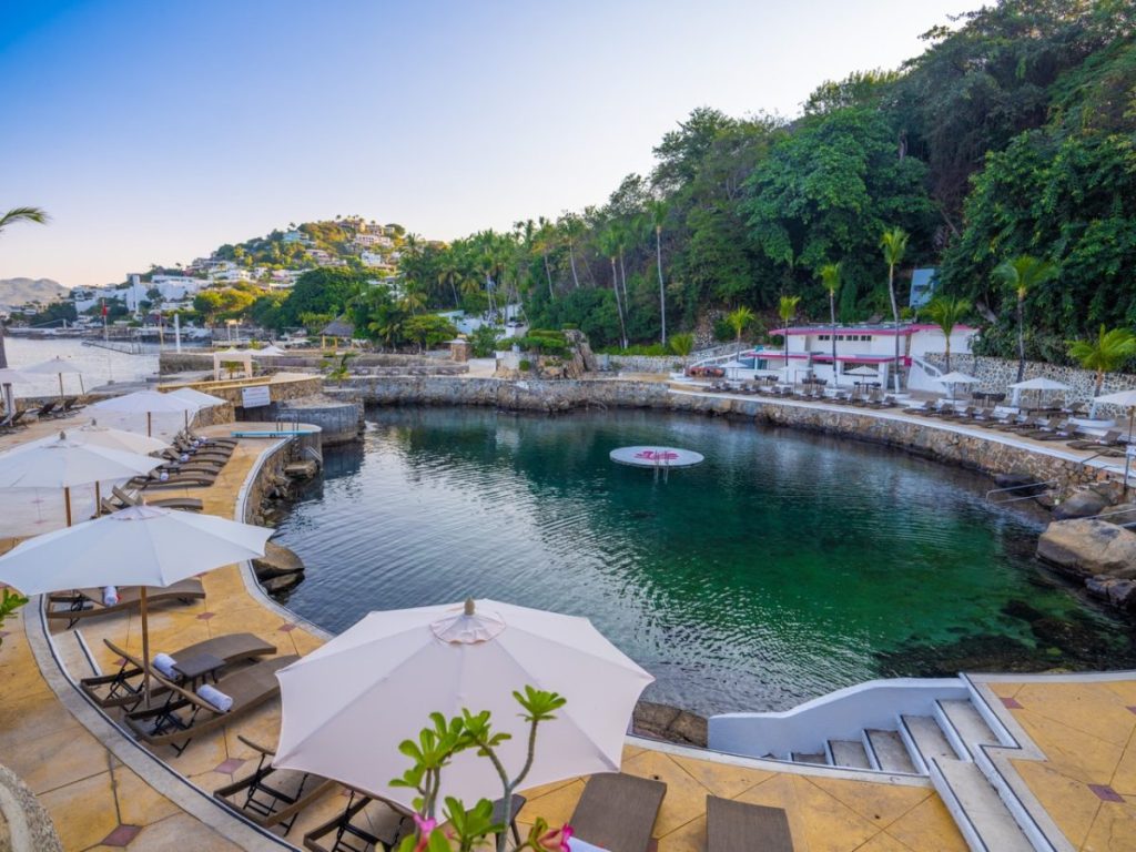 Lagoon at Las Brisas Acapulco