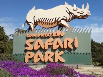 Entrance to San Diego Safari Park.