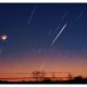 blood moon and meteor shower