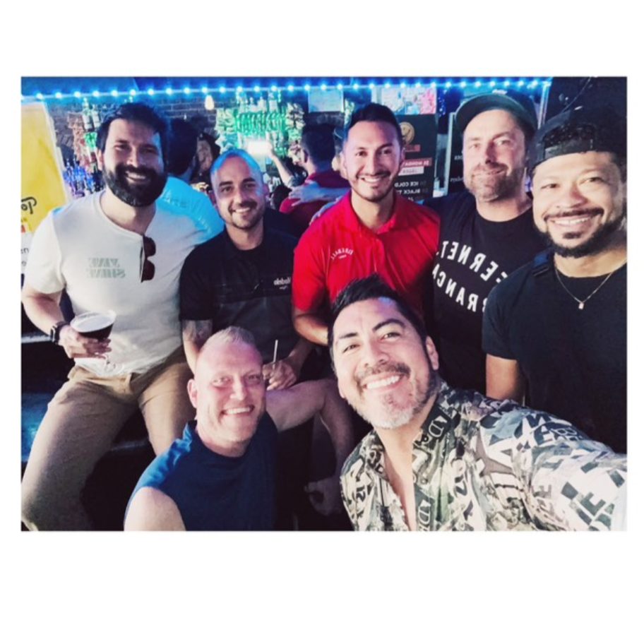 Group of people celebrating at The Loft San Diego Gay Bars