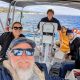 group of passengers on Sea Monkey sailboat in San Diego