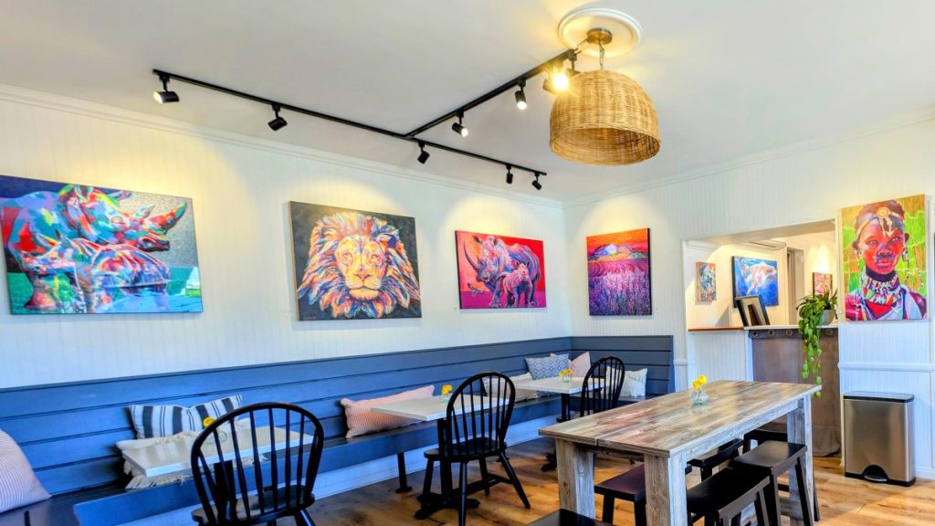 Tasting Room and Gallery at Crawford Family wines