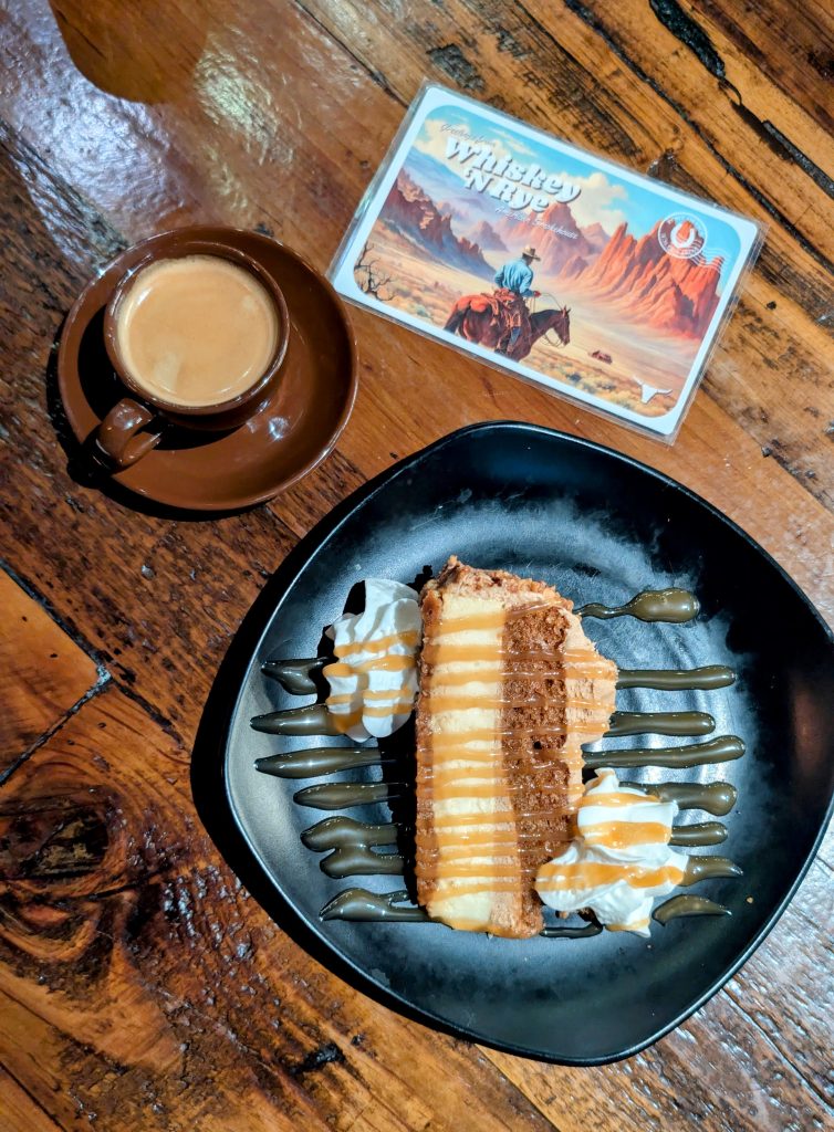Dessert at Whiskey 'N Rye