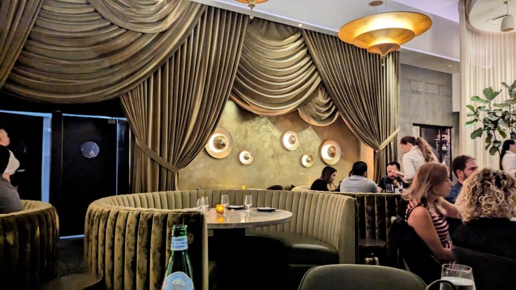 Inside of Animae - San Diego restaurant