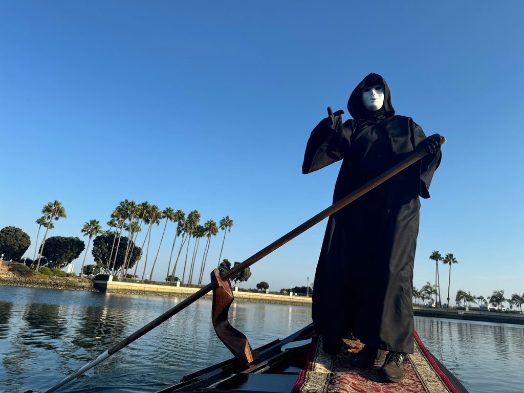 Creepy Gondola ride for Halloween in San Diego