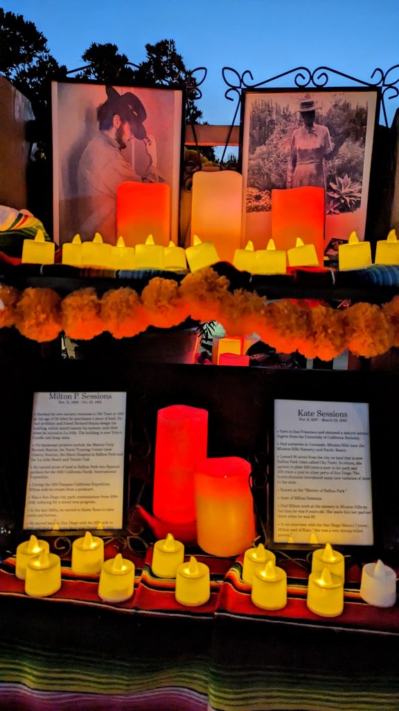 San Diego Dia De Los Muertos altar