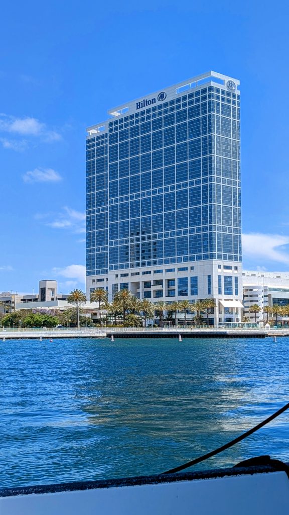 Hilton San Diego Bayfront from San Diego Chula Vista Ferry
