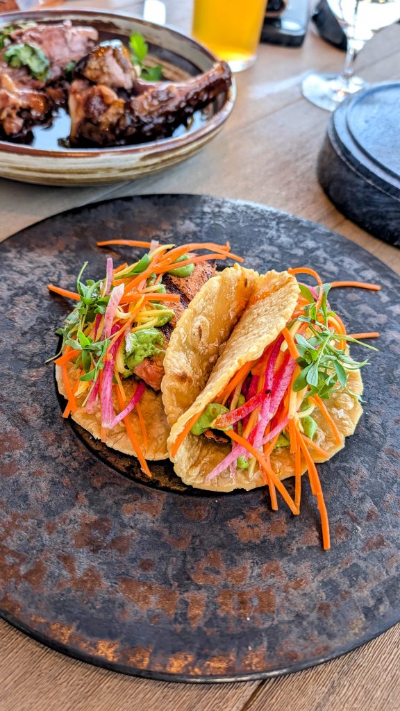 Fish tacos at Marzul Coastal Cuisine