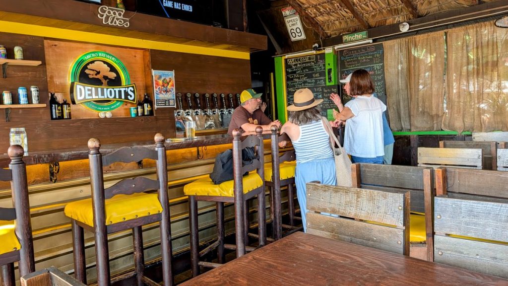Delliott's Tap Room in Rosarito