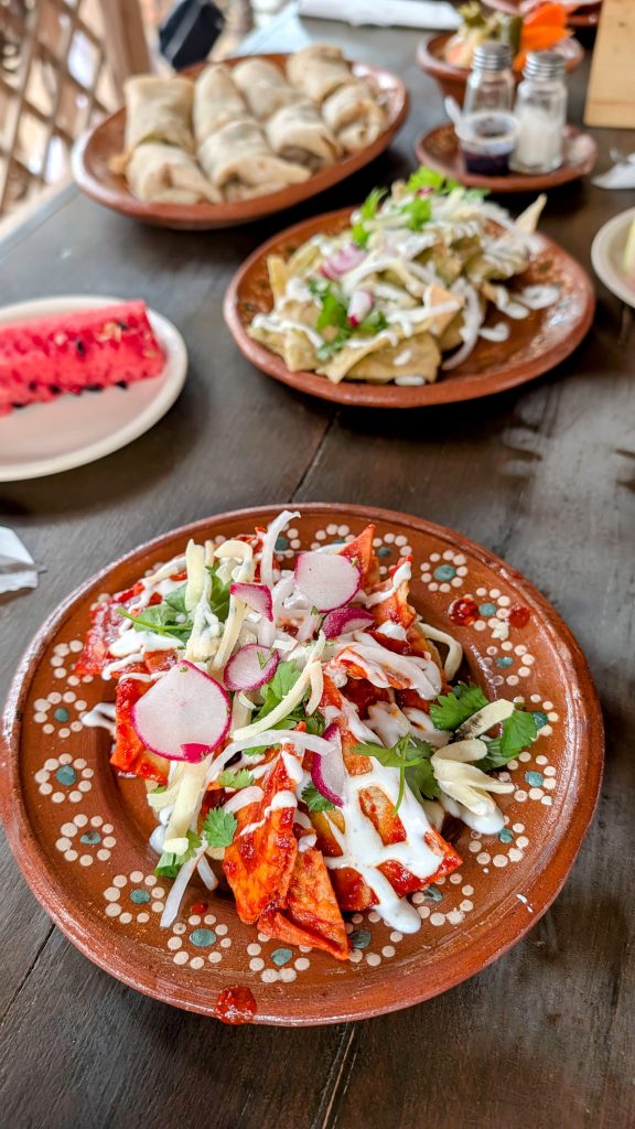 Chilaquiles at El Arroyo Restaurant