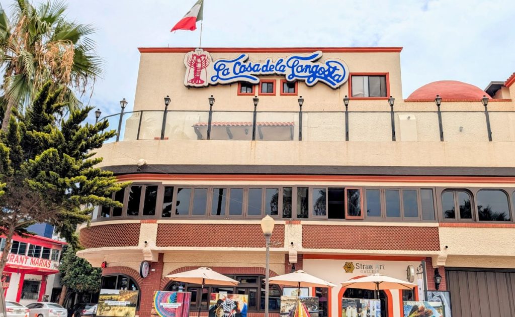 La Casa de la langosta restaurant in Puerto Nuevo