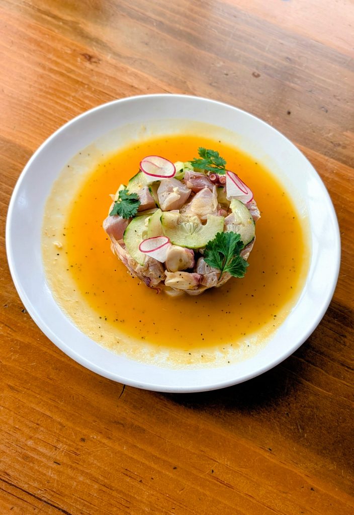 Ceviche at Collectivo Surf