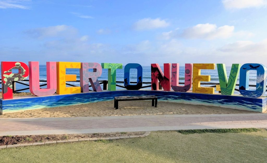 Puerto Nuevo sign