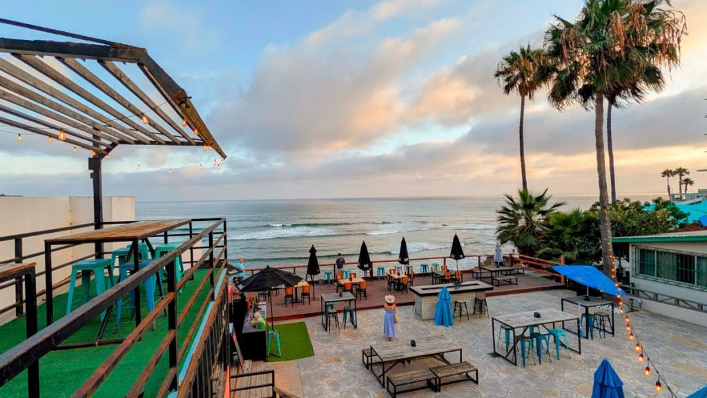 Ocean Views from Patio Popotla Brewery