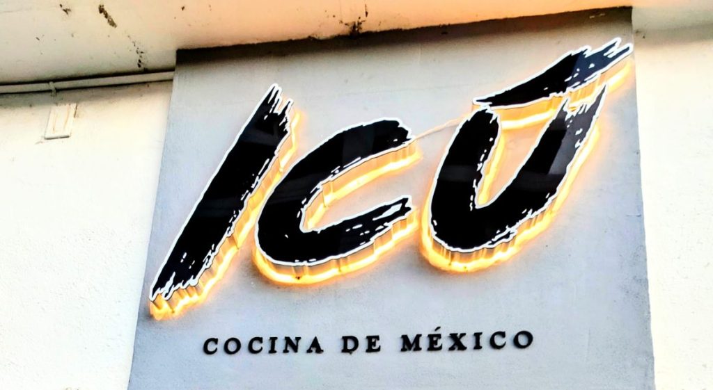 ICU sign restaurant in Puerto vallarta