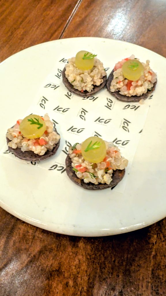 Amuse Bouche at ICU restaurant in Puerto Vallarta