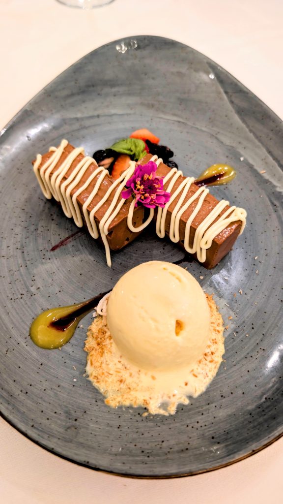 Desert at fine dining restaurant in Puerto Vallarta La Capella