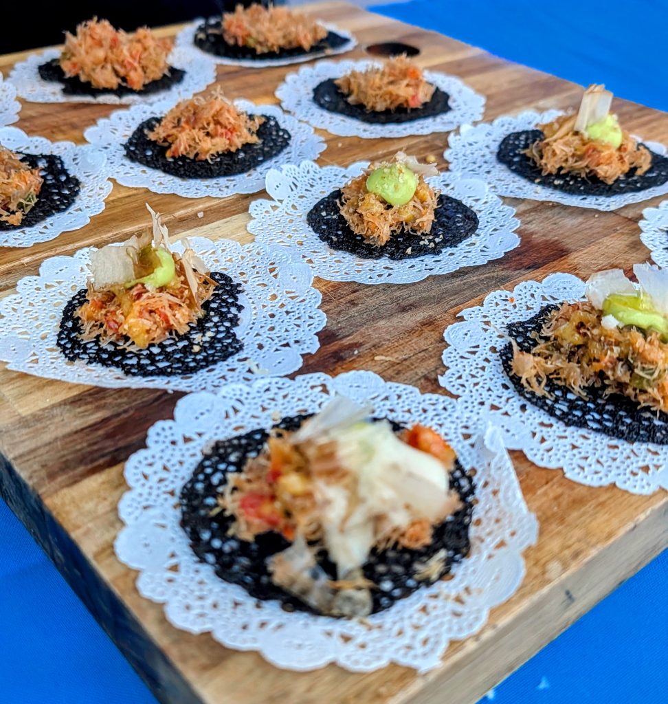 Small bite at Rosarito Seafood Festival