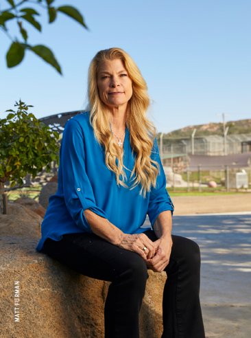 Founder of Lions Tigers and Bears Sanctuary San Diego Bobbi Brink